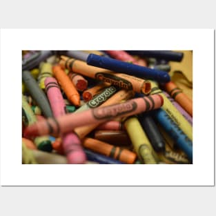 Crayons Posters and Art
